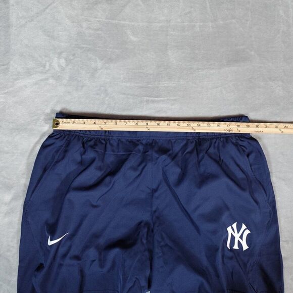 Nike New York Yankees Dri Fit Athletic Shorts Mens 3XL 6.5” Sports Blue - Picture 11 of 13